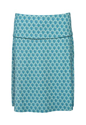 AMANDA TULIP BOW - A-Linien-Rock - turquoise