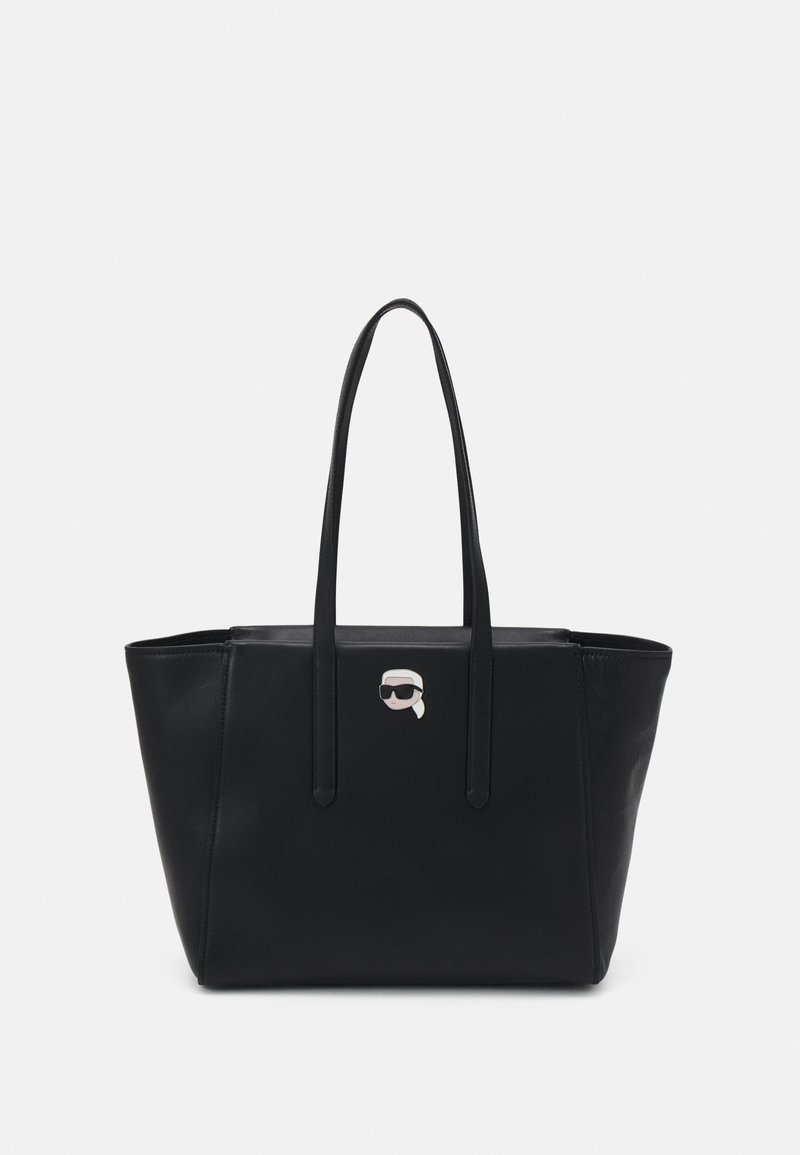 KARL LAGERFELD IKON PIN - Pirkinių krepšys - black