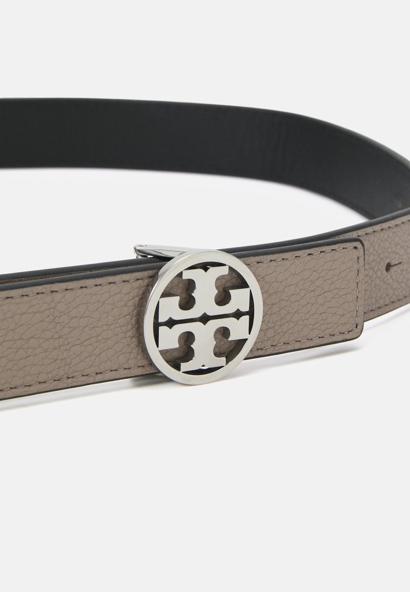 Tory Burch MILLER REVERSIBLE BELT - Belt - gray heron/black  display picture 2