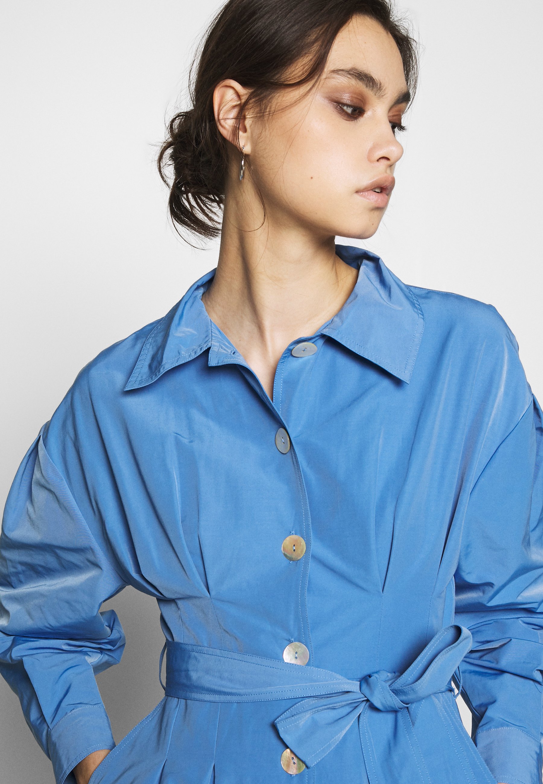 Who What Wear THE A LINE DRESS Skjortekjole royal blue Who What Wear THE A LINE DRESS - Skjortekjole - royal blue