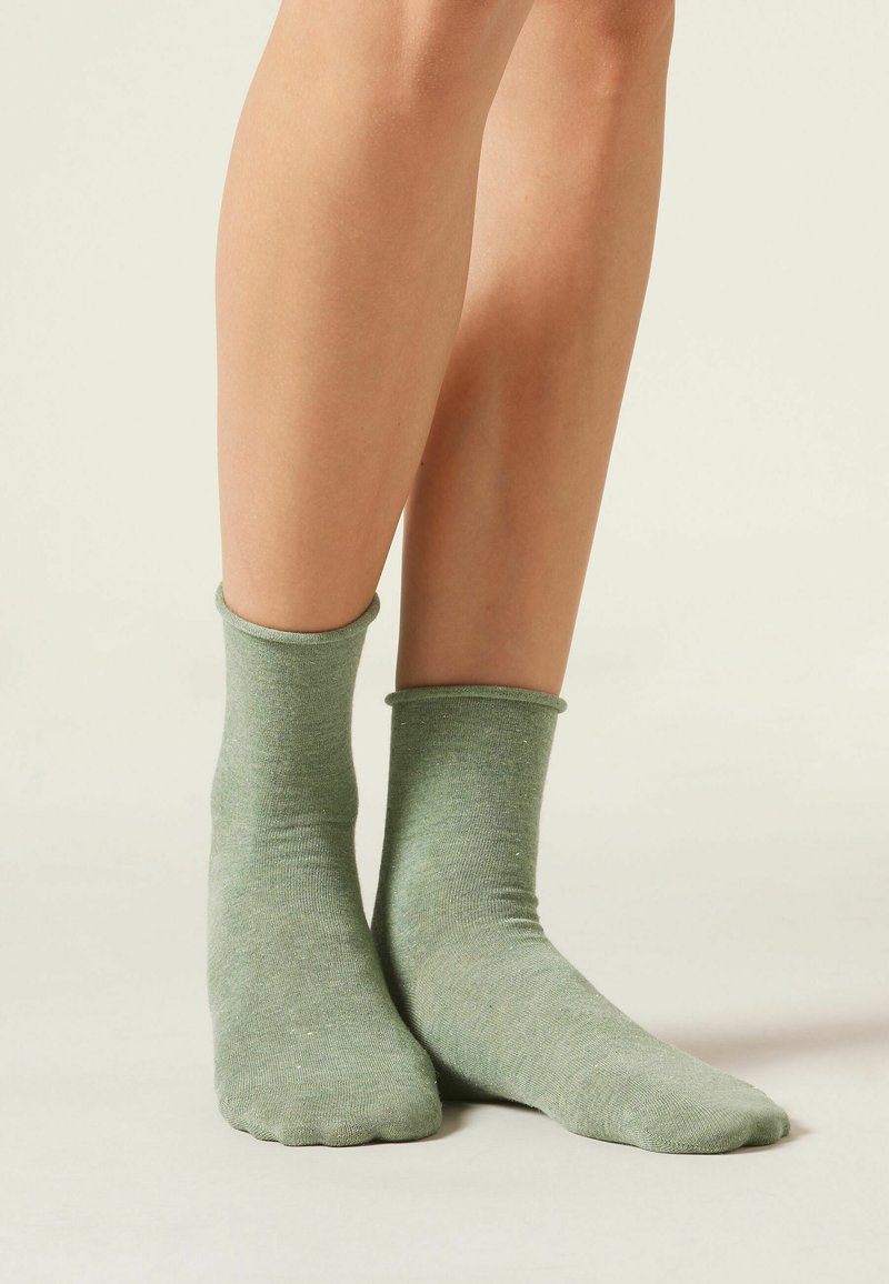 Calzedonia COMFORT - Strømper - d verde salvia cashmere