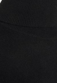 pure cashmere TURTLE NECK SHORT SLEEVE - Džemperis - black