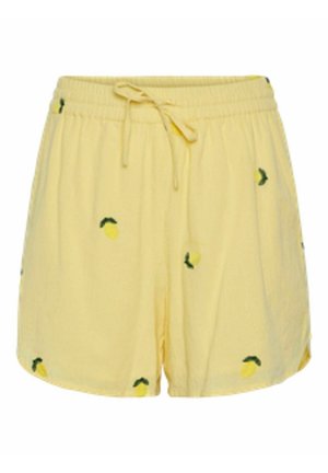 Pieces, SHORTS PCSELENA - Pantalon de survêtement - pale banana