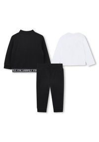 KARL LAGERFELD KIDS SET - Užtrauktuku užsegamas treningas - black