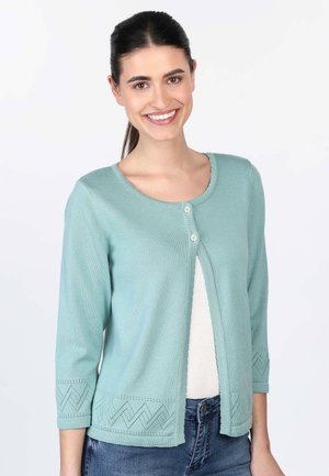 SAMIRA - Strickjacke - turquoise