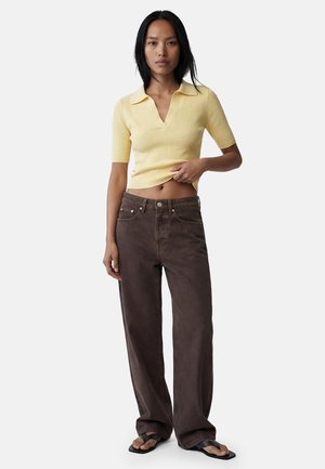 Koton SHORT SLEEVE - Poloshirts - yellow