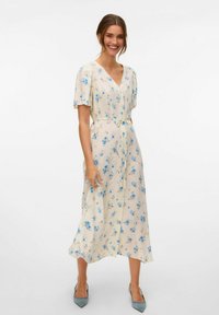 Vero Moda VMALBA MIDI - Päevakleit - birch