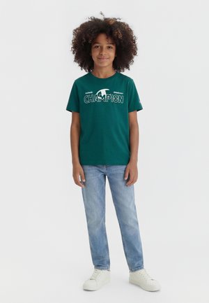 Champion GRAPHIC CREWNECK  WITH LOGO - T-shirts print - stor