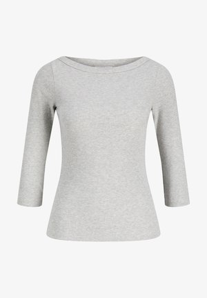 JJXX, JXFIFI STR 3/4 BOATNECK TOP JRS NOOS - Pitkähihainen paita - light grey melange
