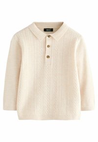 Next REGULAR FIT - CABLE - T-shirt à manches longues - cream