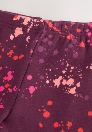 Next COSY - Tamprės – kelnės - berry red splat