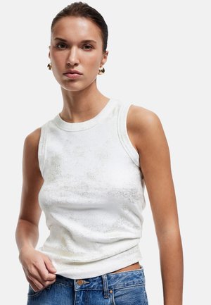 Koton HALTER NECK TANK  - Top - gold-coloured
