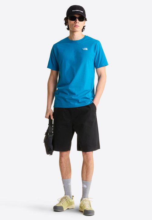 The North Face M EVOLUTION SIMPLE DOME REGULAR SHORT SLEEVE TEE - Basic T-shirt - dusk blue/tnf white — foto 2
