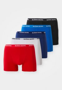 Unselected, black/blue/red