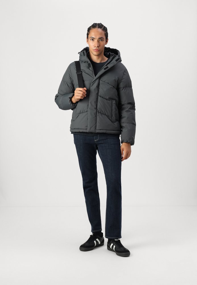 Jack & Jones JJWORLD - Kurtka zimowa/ciemnoszary - Zalando.pl