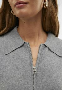 Vero Moda VMHANNA  - Kardigan - medium grey melange