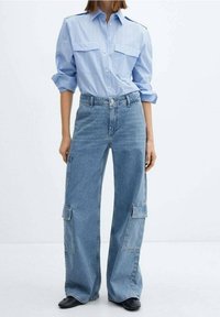 Mango Jean flare - blue