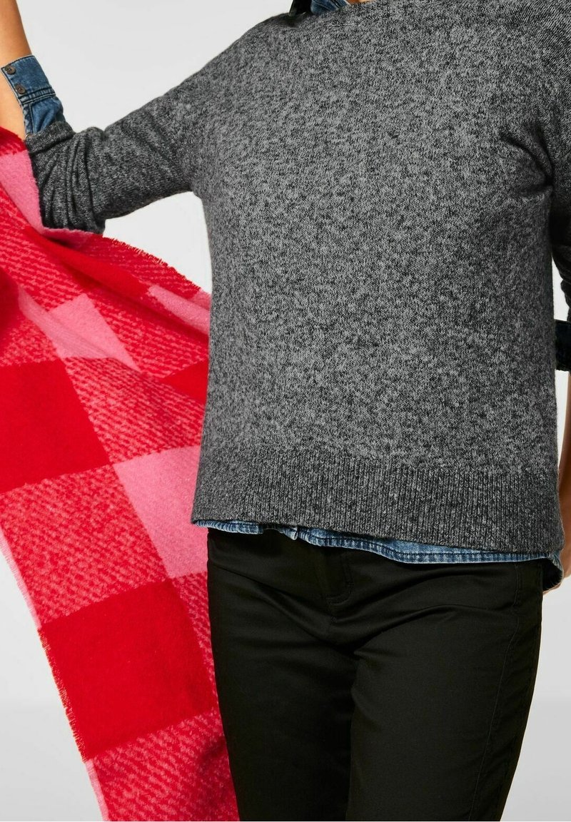 Street One Stickad tröja - grey