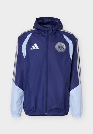adidas Performance, AJAX AMSTERDAM 26/27 TIRO26 ALL WEATHER JACKET - Vereinsmannschaften - night sky/glow blue