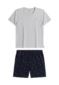 Niewybrane, grey melange navy blue