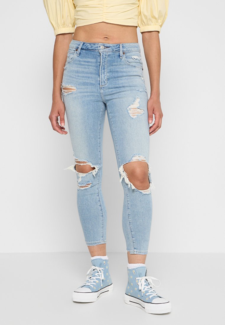 Abercrombie & Fitch Jeans Skinny Fit lichtblauw Abercrombie & Fitch Jeans Skinny Fit lichtblauw