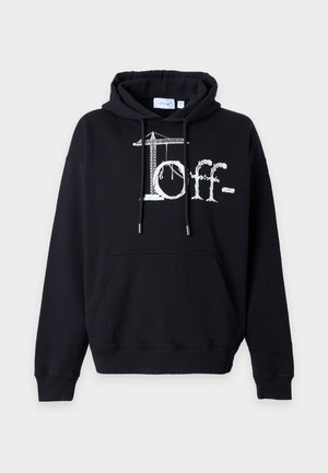OFF-WHITE, SHARED LOGO SKATE - Φούτερ με κουκούλα - black