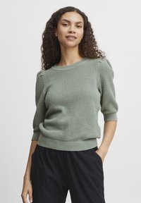 b.young BYMikala - Strickpullover - sea spray