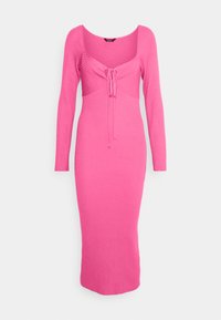 Lindex DRESS DANIELA - Φόρεμα σε ίσια γραμμή - dark pink