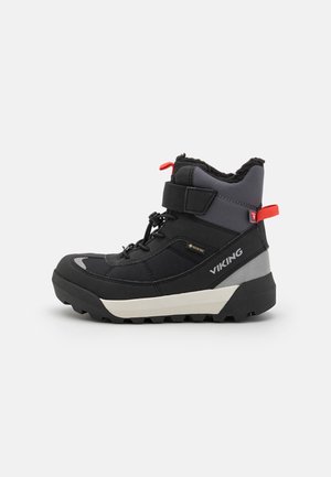 EXPOWER WARM GTX UNISEX - Lace-up ankle boots - black/charcoal