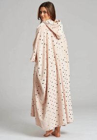 Loungeable LUXURY HEART FOIL SNUGGLE HOODIE - Badekåber - pink