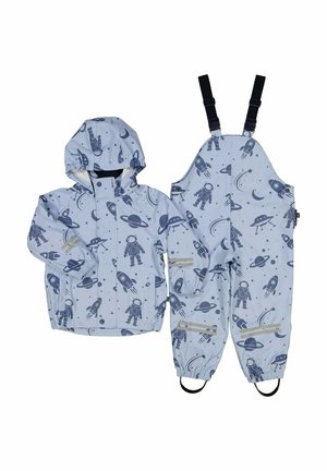 ASTRONAUT FLEECE SET - Regndragt - blue