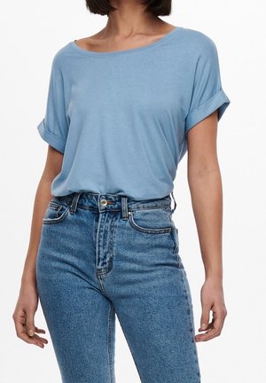 ONLY, T-shirt basique - blue