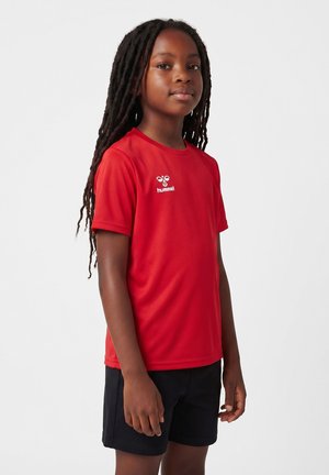 Hummel, ESSENTIAL SS - T-shirt basic - true red