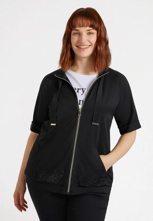 Zip-up sweatshirt - nero