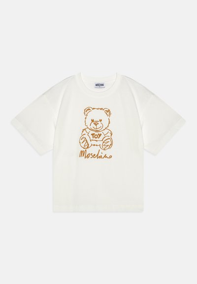 MOSCHINO ADDITION UNISEX - Tričko s potlačou - cloud