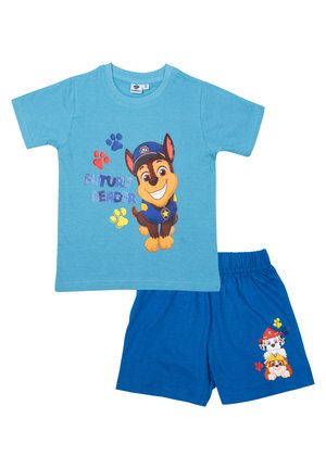 PAW PATROL SET KURZARM MIT - Pyjama set - blau