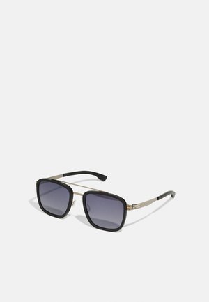 JACOB UNISEX - Sunglasses - bronze-coloured/black/grey