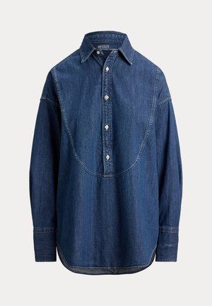 DENIM TUXEDO SHIRT - Μπλούζα - linden