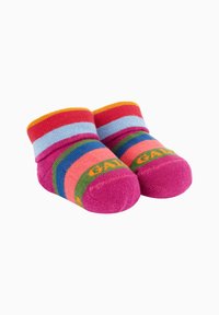 Gallo WITH STRIPES - Calze - magenta prussia