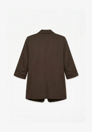Vero Moda Curve, BLAZER VMCNELLIE BLAZER - Manteau classique - deep mahogany