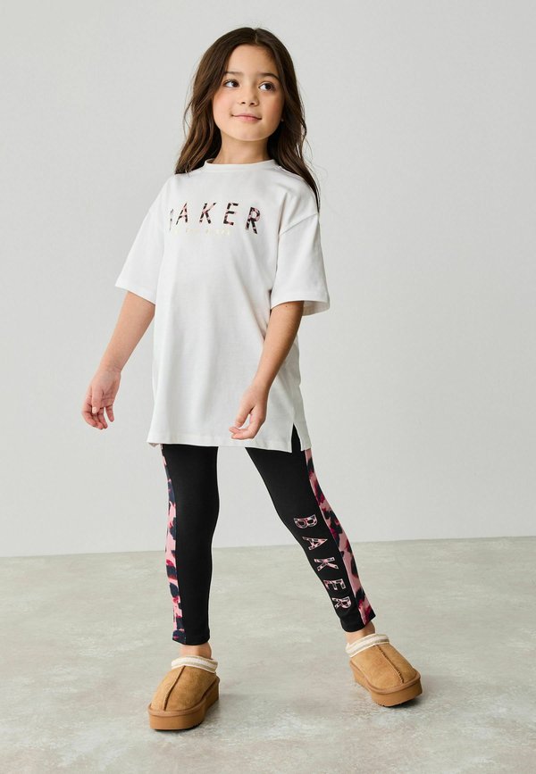 REGULAR FIT ANIMAL PRINT SET - Stoffhose - multi