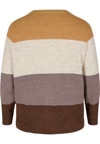 Zizzi Strickpullover - brown