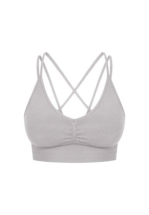 Smilodox, SPORT BH KATRIN - Brassières de sport à maintien léger - grau