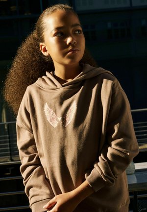 Name it, HOODIE RELAXED FIT - Sweat à capuche - brown lentil