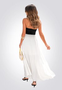 Cupshe Maxi-jurk - white black