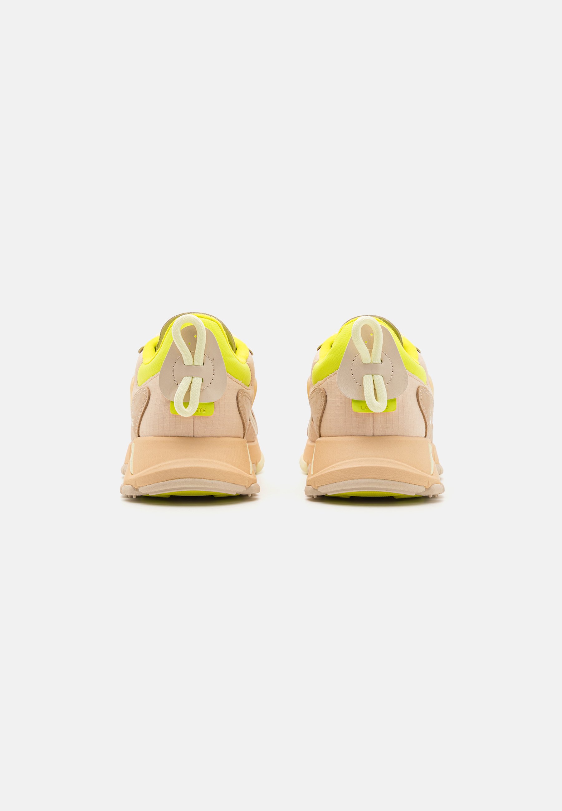 Lacoste L003 NEO TECH 224 - Sneakers low - natur/light yellow/bej