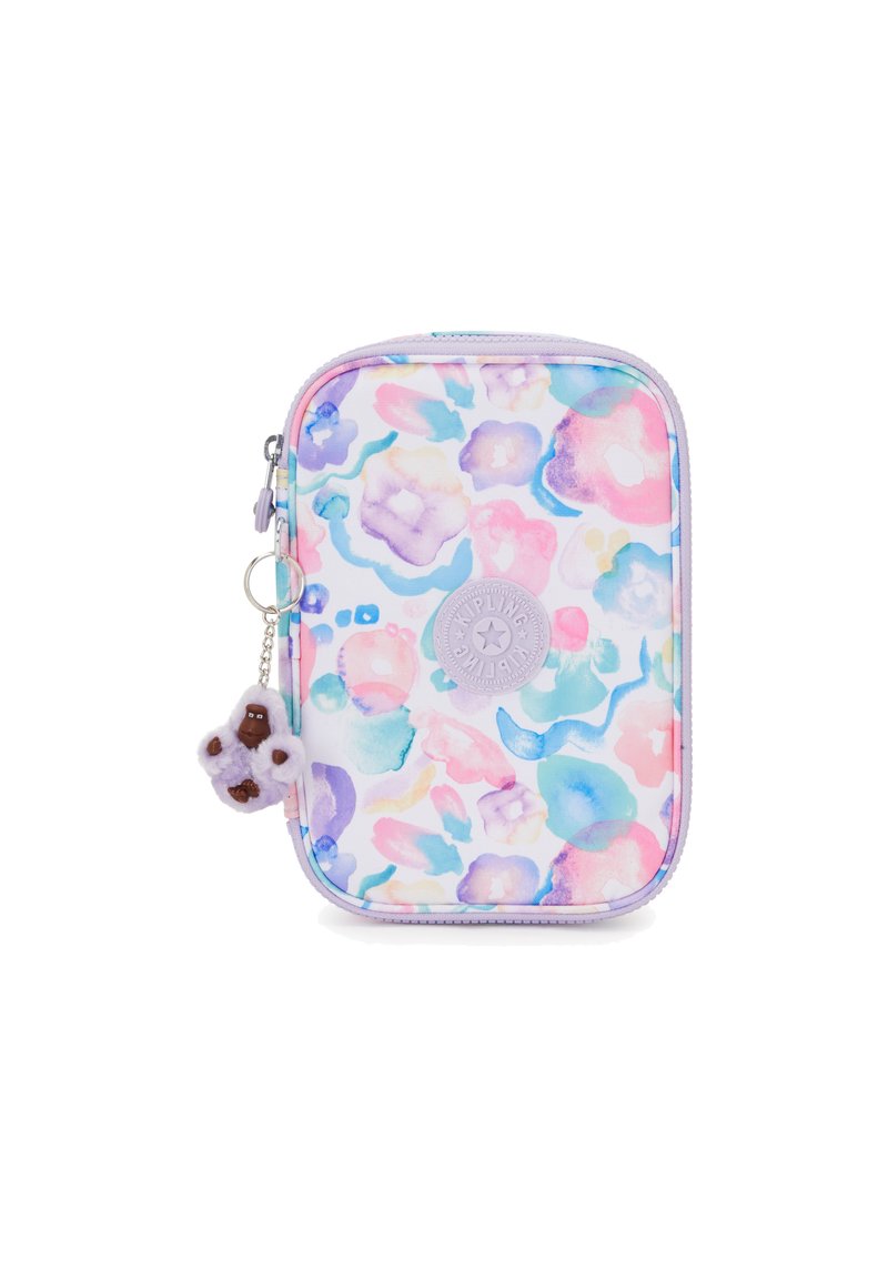 Kipling Pennfodral - aqua flowers