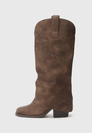 KADY - High heeled boots - brown