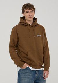 Terranova PESANTE CON STAMPA RODEO - Felpa con cappuccio - coccio