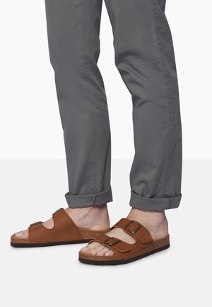 Dr. Brinkmann Mules - brown